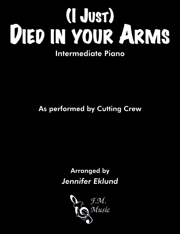 (I Just) Died In Your Arms (Intermediate Piano)